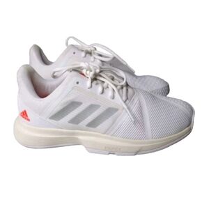 Adidas CourtJam Bounce Tennis Shoes Women's Size 9 ~H67702~White